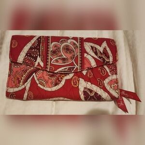 Vera Bradley Petal Red and Pink Wallet for Women (pre-owned)